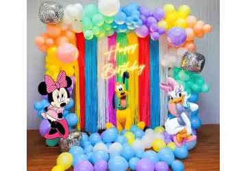 Minnie Mouse and Friends Rainbow Birthday