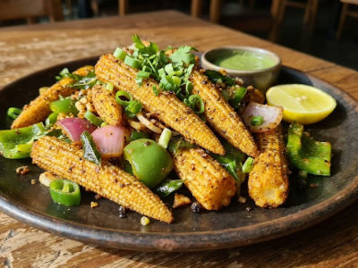 Dry Pepper Baby Corn