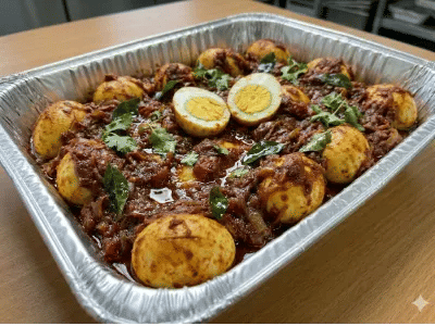 Egg roast - Mains dish from EZGatherr catering menu