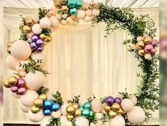 Beautiful Carnations Themed Ring Décor