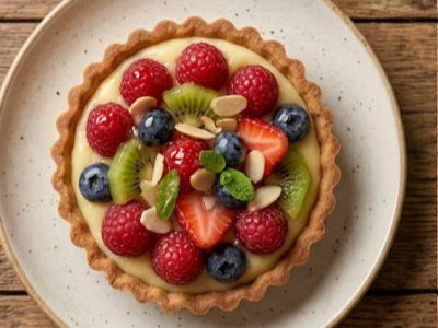Fresh fruit tart 2