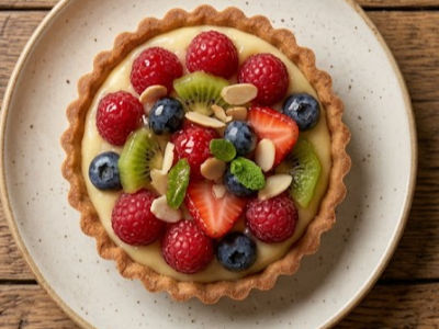 Fresh Fruit Tart - Desserts dish from EZGatherr catering menu