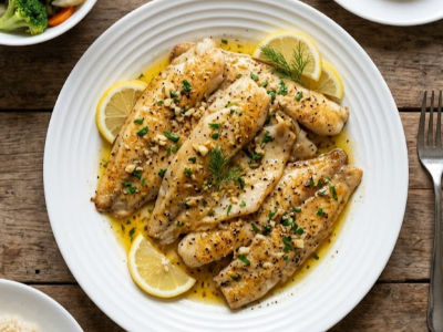 Garlic Butter Basa Fish