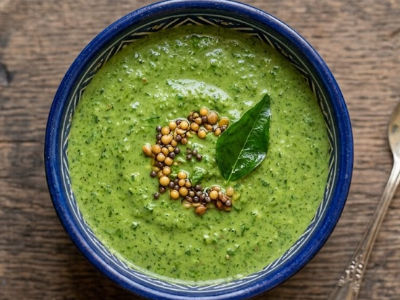 Green mint Chutney - Accompaniments dish from EZGatherr catering menu
