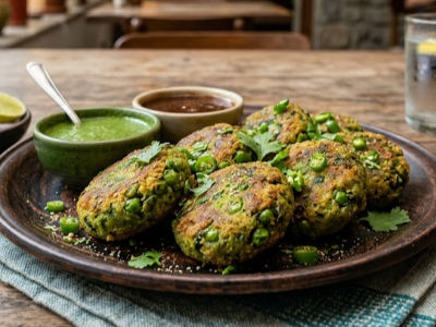 Green Pea Kebab - Starters dish from EZGatherr catering menu