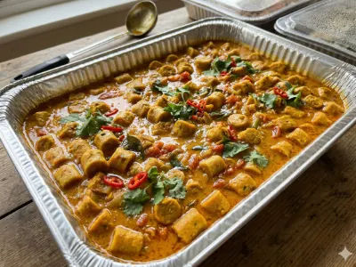 Gujrati Gatta Curry - Mains dish from EZGatherr catering menu