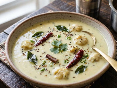 Gujrati Kadhi - Mains dish from EZGatherr catering menu