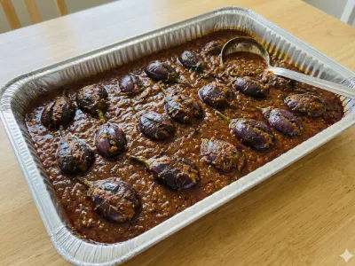 Guthi Venkaya Gravy - Mains dish from EZGatherr catering menu