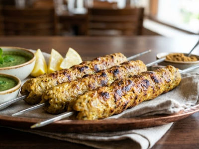 Jain Sheekh Kabab - Starters dish from EZGatherr catering menu