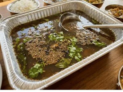 Jeera Pepper Rasam - Rice & Breads dish from EZGatherr catering menu