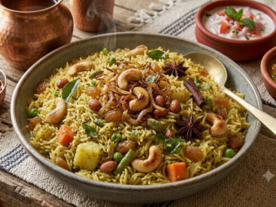 Jeera Pulav - Rice & Breads dish from EZGatherr catering menu