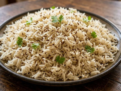 Jeera Rice - Rice & Breads dish from EZGatherr catering menu