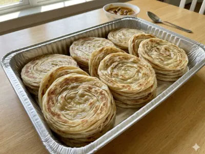 Kerala Parotha - Rice & Breads dish from EZGatherr catering menu