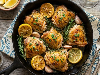 Lemon & Herbs chicken thighs