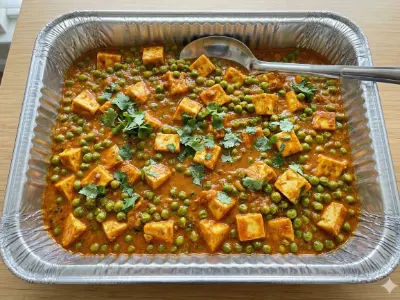 Matar Paneer - Mains dish from EZGatherr catering menu