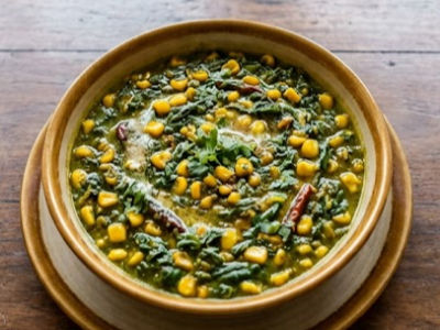 methi palak corn - Mains dish from EZGatherr catering menu