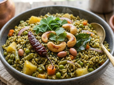 Methi Rice - Rice & Breads dish from EZGatherr catering menu