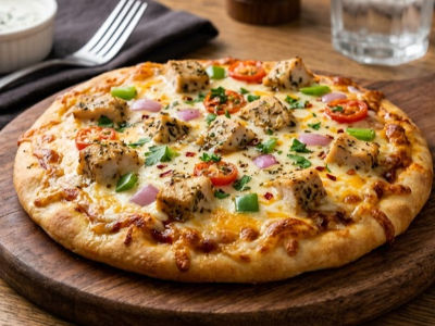 Mini Chicken Cheesy Pizza - Starters dish from EZGatherr catering menu