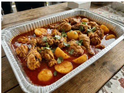Murgir Lal jhol - Mains dish from EZGatherr catering menu