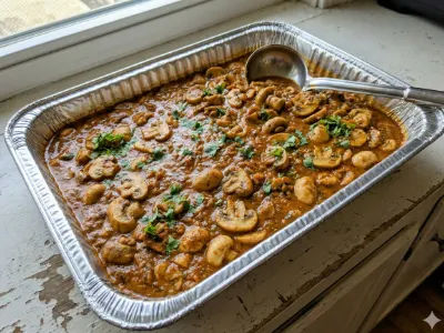 Mushroom Masala - Mains dish from EZGatherr catering menu