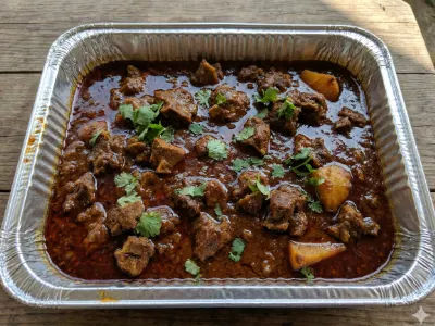 Mutton kosha - Mains dish from EZGatherr catering menu
