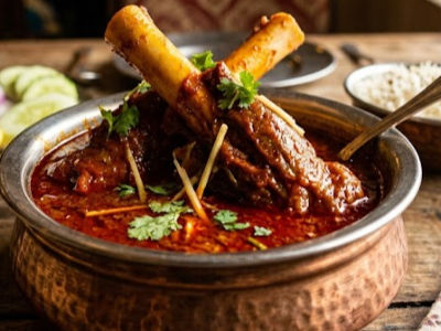 Nalli Laal Maas - Mains dish from EZGatherr catering menu