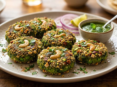 Nutty harabhara kabab