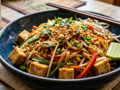 Pad Thai Noodles Veg - Mains dish from EZGatherr catering menu