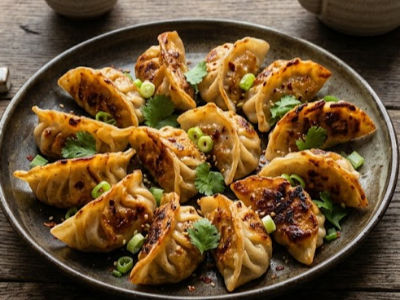 Pan Fried Momo's