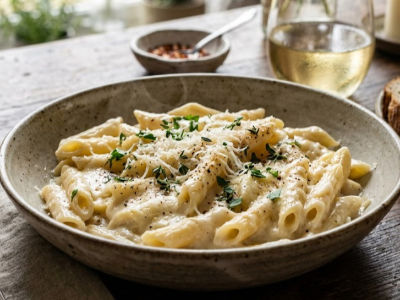 Pasta in Bechamel sauce  - Mains dish from EZGatherr catering menu