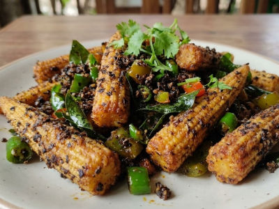 Pepper Baby corn