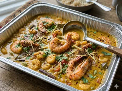 Prawns malai curry - Mains dish from EZGatherr catering menu