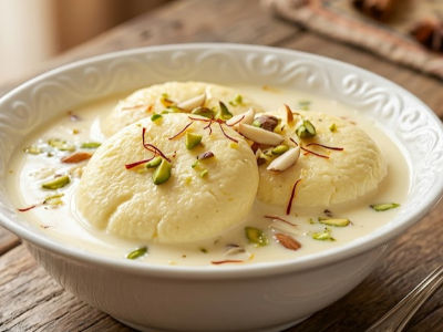 Rasmalai - Desserts dish from EZGatherr catering menu