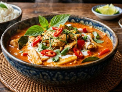 Red Thai Curry - Mains dish from EZGatherr catering menu