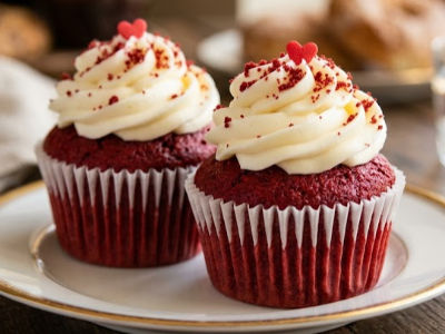 Red Velvet cupcake - Desserts dish from EZGatherr catering menu