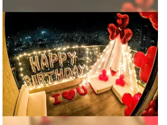 Romantic Birthday Decoration