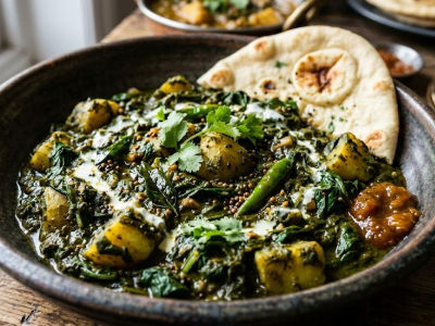Saag Aloo - Mains dish from EZGatherr catering menu