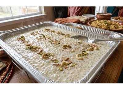 Sabudana Kheer - Desserts dish from EZGatherr catering menu