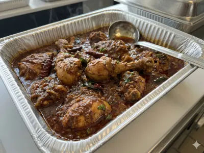 Saoji Chicken  - Mains dish from EZGatherr catering menu