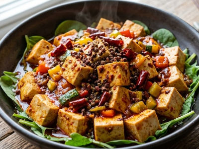 Sichuan Spicy Tofu - Mains dish from EZGatherr catering menu