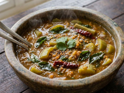Sorekai Sambhar - Mains dish from EZGatherr catering menu