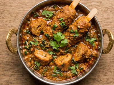 Soya Chaap Methi Masala - Mains dish from EZGatherr catering menu