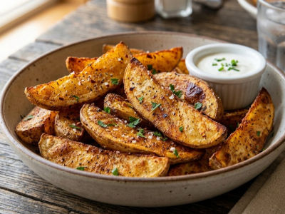 Spiced Potato Wedges