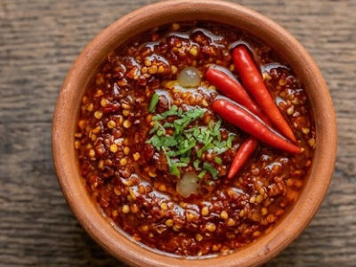 Spicy Red Chilli Sauce - Accompaniments dish from EZGatherr catering menu