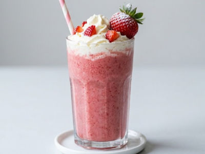 Strawberry milk shake - Accompaniments dish from EZGatherr catering menu