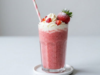 Strawberry Milkshake - Accompaniments dish from EZGatherr catering menu