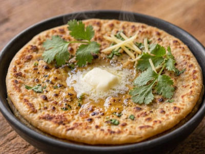 Stuffed Paratha - Rice & Breads dish from EZGatherr catering menu