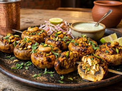 Tandoori bharwan Mushroom