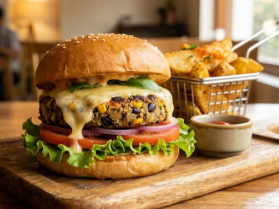 Veg Cheese Burger