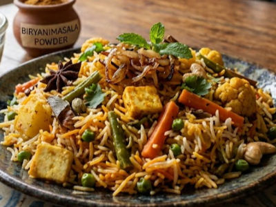Veg Dum Biryani - Rice & Breads dish from EZGatherr catering menu